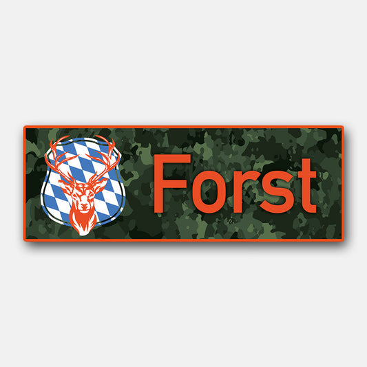 Magnetschild "Forst Bayern"