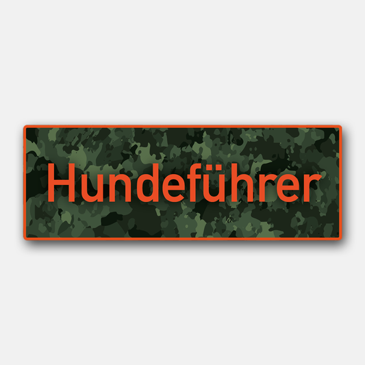 Premium Jagdaufkleber "Hundeführer"