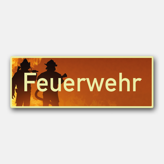 Magnetschild "Feuerwehr"